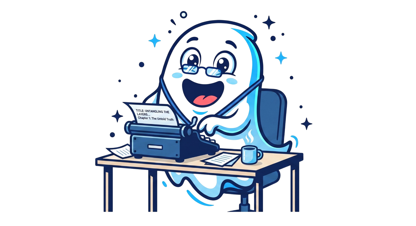 The Untold Layers Mascot
